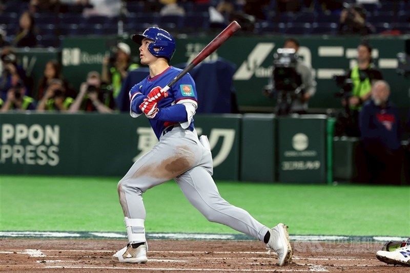 Taiwanese-American baseball player Stuart Fairchild. CNA file photo