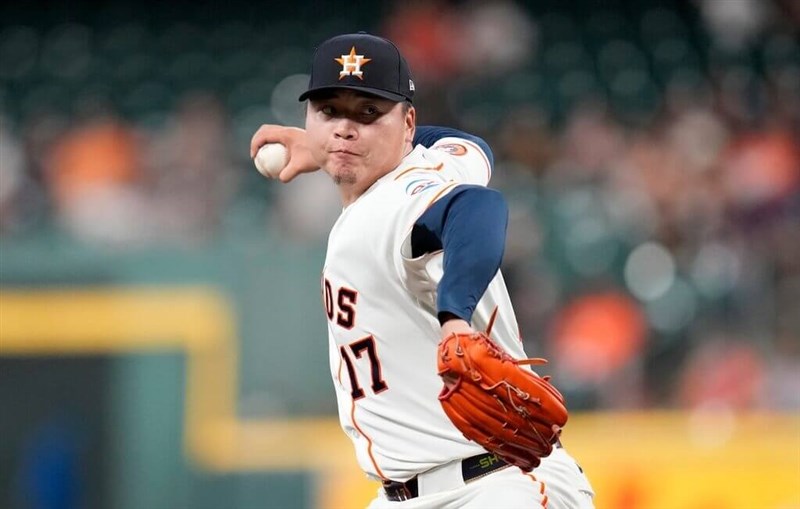 Taiwanese right-hander Teng Kai-wei. Photo courtesy of the Associated Press