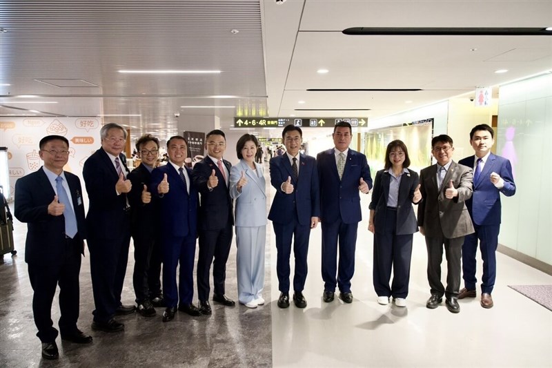 Taiwan's cross-party delegation to the 54th Asian-Pacific Parliamentarians' Union General Assembly and 88th APPU Council Meeting. Photo courtesy of Taiwan's Legislative Yuan