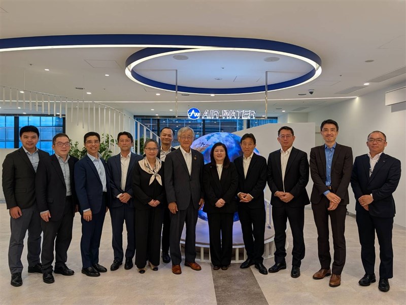 Senior executives of the strategic partnership meet in Osaka on August 18. Photo courtesy of Grand Pacific Petrochemical Corporation Aug. 25, 2026