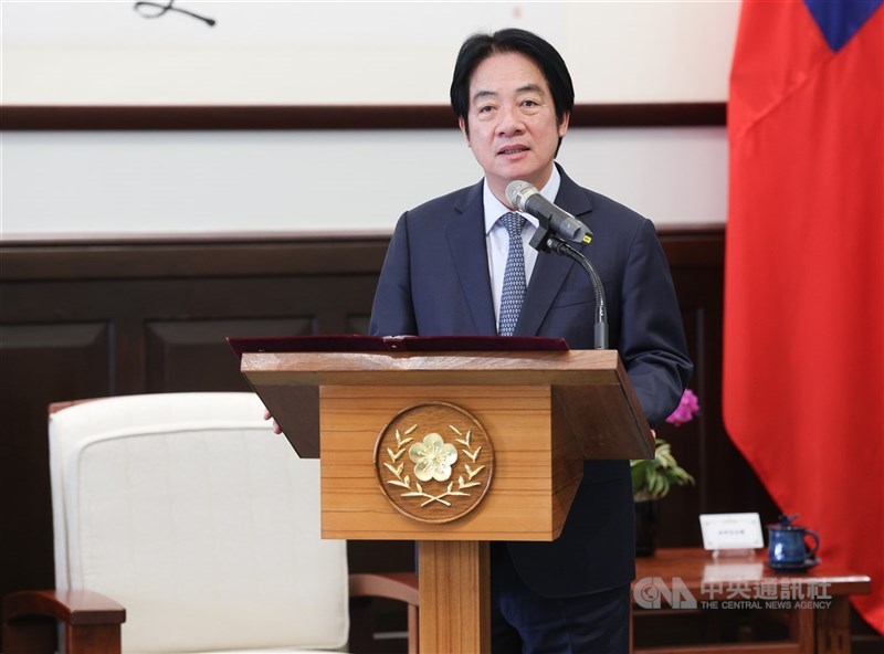 President Lai Ching-te. CNA file photo