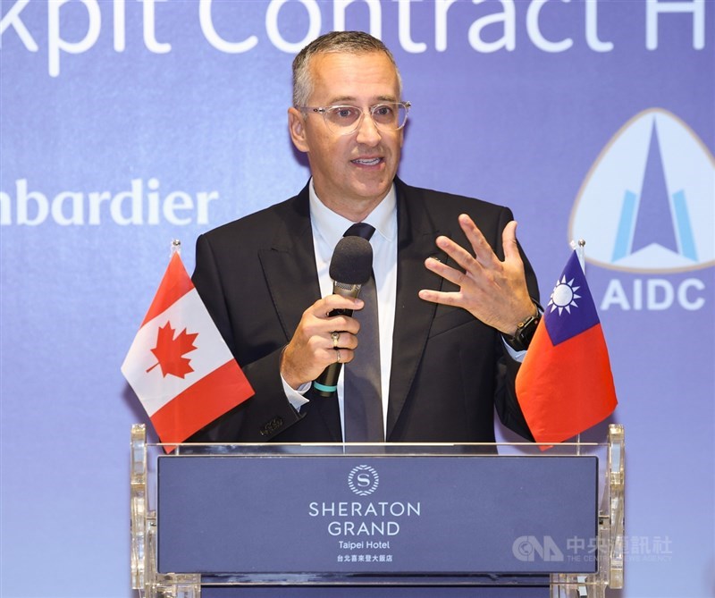 Eric Filion, Bombardier's executive vice president. CNA photo Sept. 7, 2026