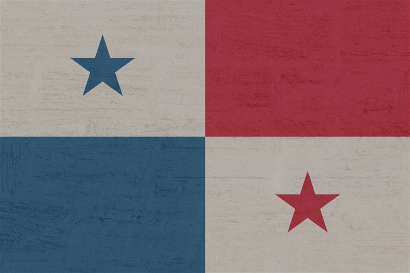 The flag of Panama. Image taken from Pixabay