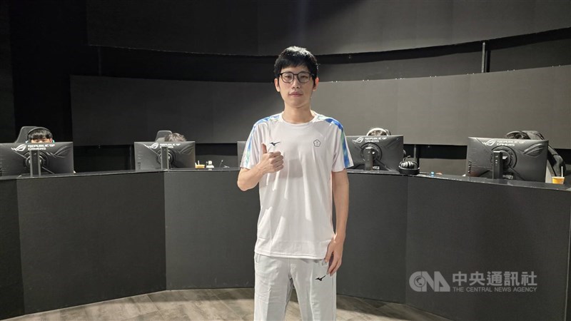 Chen "Warhorse" Ju-chih, coach of Taiwan's League of Legends team. CNA photo Sept. 14, 2026