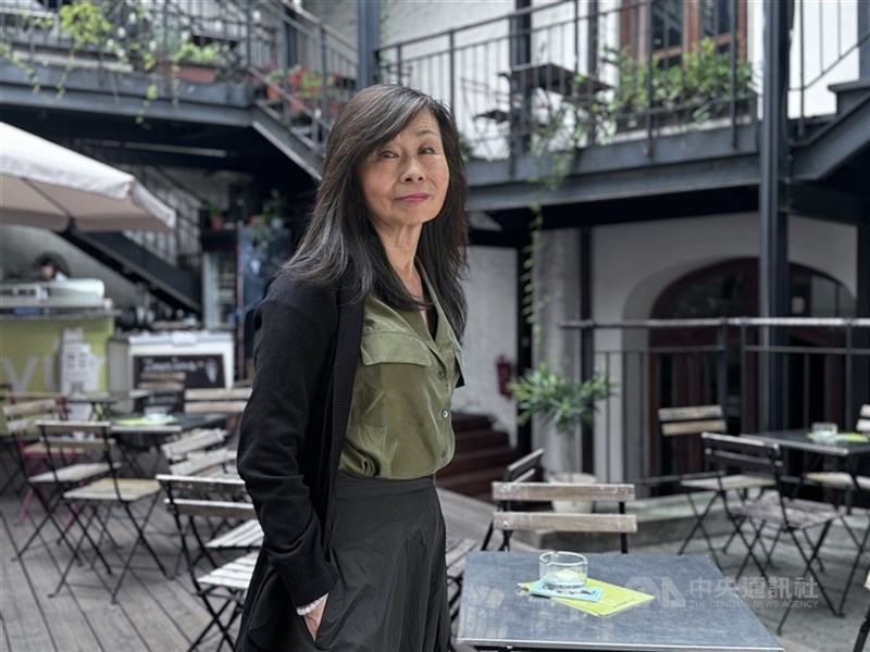 Taiwanese writer Ping Lu. CNA file photo