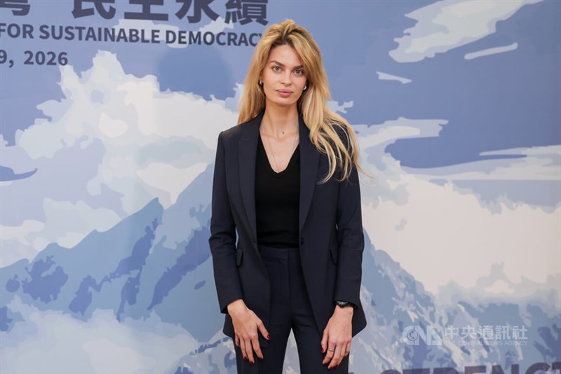 Clara Kaluderovic, co‑founder and CEO of Mental Health Global. CNA photo Sept. 19, 2026