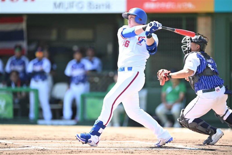 Taiwanese baseball player Liu Ji-hong. Photo courtesy of Chinese Taipei Olympic Committee