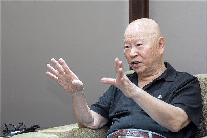 Former DPP Chairman Hsu Hsin-liang speaks to CNA in an interview that the first and foremost challenge facing the party is to move beyond ethnic-based ideology.CNA photo Sept. 28, 2026