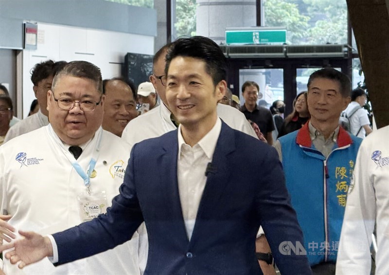 Taipei Mayor Chiang Wan-an. CNA photo Oct. 2, 2026