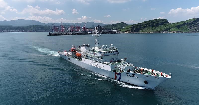 Taiwan’s Coast Guard Administration patrol vessel Taichung (CG-1002) is pictured in this undated photo. (Photo taken from the CGA website; for illustrative purposes only)