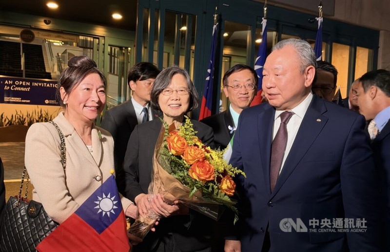 Former President Tsai Ing-wen. CNA photo Oct. 6, 2026