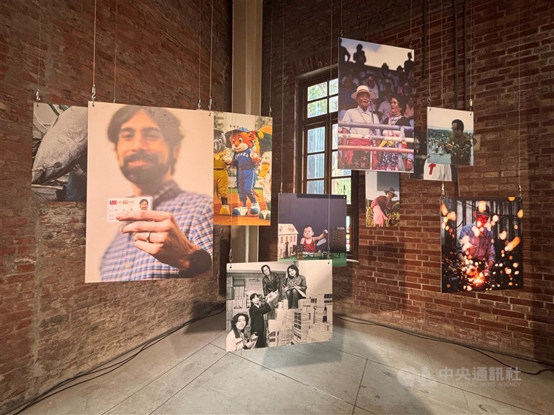 Photos are displayed inside an exhibition organized by the government-funded Taiwan Panorama magazine to celebrate its 50th anniversary. CNA photo Oct. 8, 2026