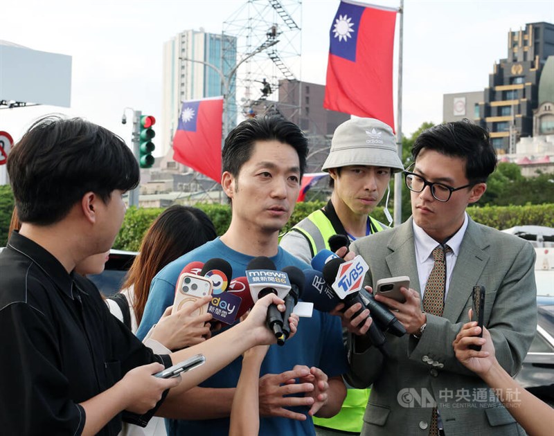 Taipei Mayor Chiang Wan-an (2nd left). CNA photo Oct. 11, 2026
