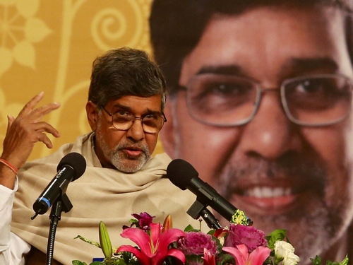 Satyarthi asks Taiwan to lead fight against violence toward children
