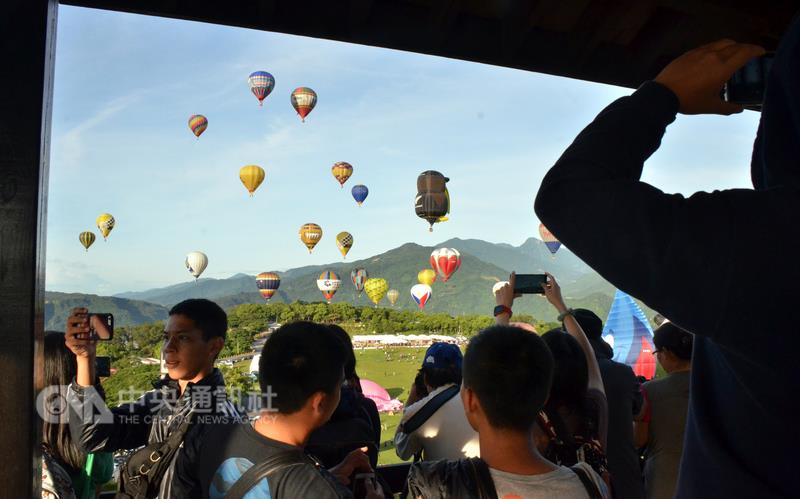 hot air balloon show