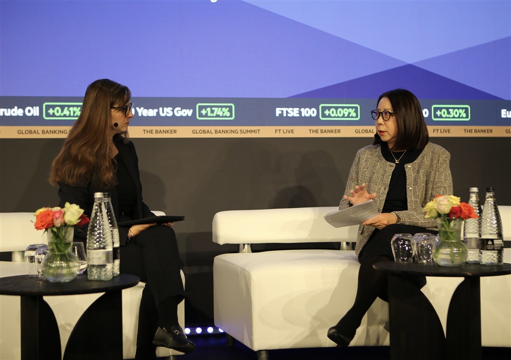 CTBC Holding President Rachael Kao Shares Global Strategy at Financial Times Summit as Sole Taiwanese Representative