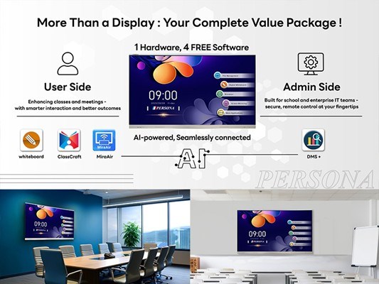 PERSONA Taiwan offers an all-in-one solution with AI software included