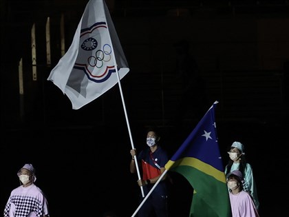 Taiwan track & field athletes attend closing ceremony of Tokyo Games