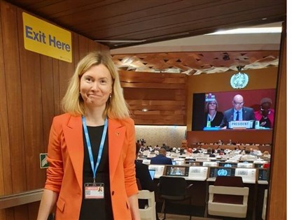 Estonia speaks in support of Taiwan's inclusion at WHA for 1st time