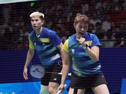 Taiwan takes mixed doubles badminton gold, silver at Chengdu Universiade