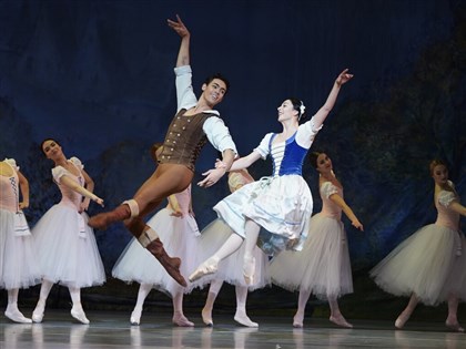 Ukrainian ballet troupe returns to Taiwan with Brazilian dancer