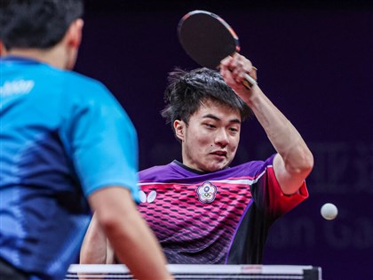 Taiwanese paddlers move up in world table tennis rankings