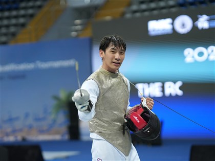 Chen Yi-tung becomes first Taiwan male Olympic fencer in 36 years