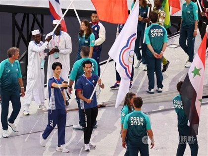 Team Taiwan stands tall at spectacular Paris closing ceremony