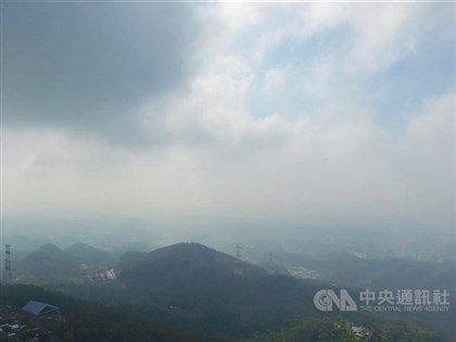 Poor air quality reported in western Taiwan