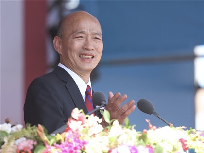 Legislative Speaker Han Kuo-yu calls for peace, unity on National Day