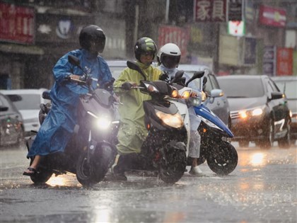 Heavy rain warnings issued for Greater Taipei, eastern Taiwan: CWA