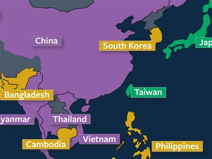 Taiwan ranks top in Asia, 7th in world for internet freedom: Report