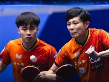 Taiwan table tennis duo bags WTT mixed doubles silver medal