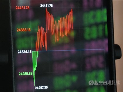 Taiwan shares open lower