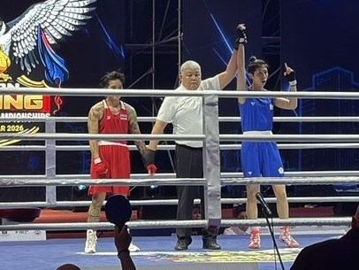 Boxer Lin Yu-ting makes long-awaited return at Asian championships