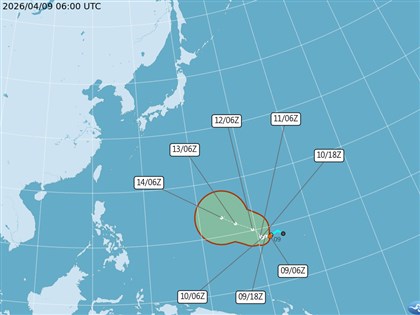 Potential typhoon will not affect Taiwan: CWA