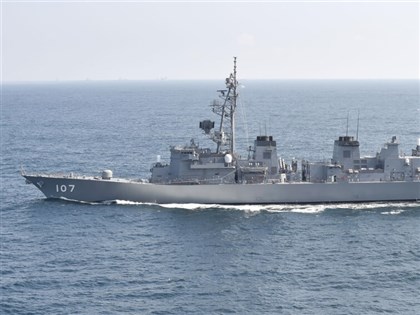 Japan warship in Taiwan Strait signals free passage rights: Academic