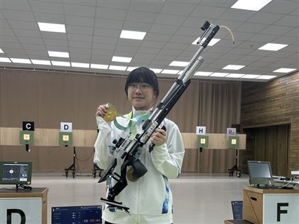 Taiwan wins 1 silver, 1 bronze at junior shooting world cup