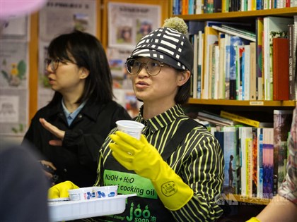 Upcycling waste oil into soap, Taiwanese makes mark in Finland