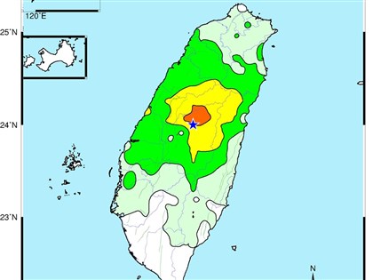 Aftershocks possible following magnitude 5.1 quake in Nantou: CWA