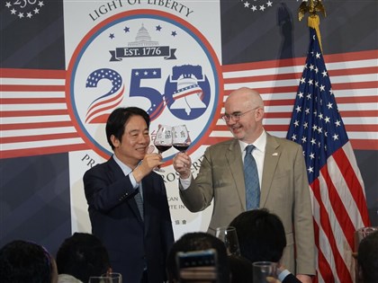 Envoy, Lai highlight shared values at event marking 250th year of U.S. founding
