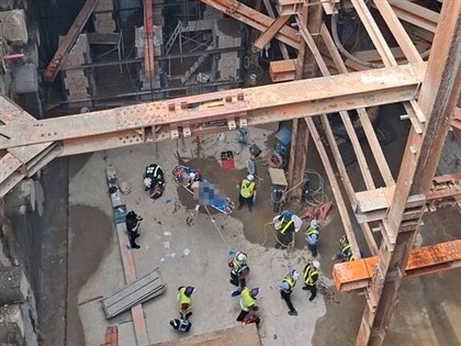 Thai migrant worker killed in crane accident at Taoyuan metro work site