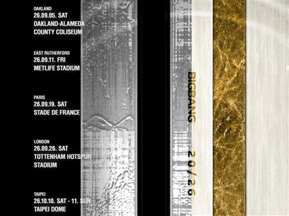 Bigbang leads wave of South Korean stars heading to Taiwan
