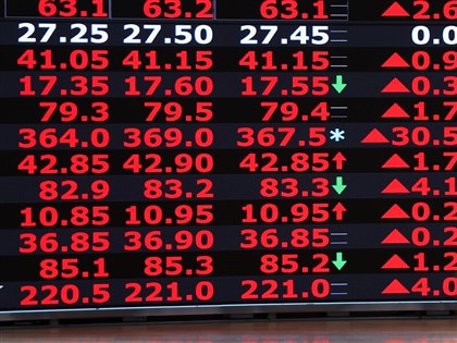Taiwan shares end up at day