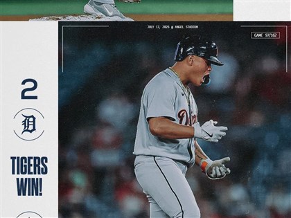 Lee Hao-yu delivers go-ahead double in Tigers comeback win over Angels