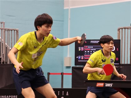 Taiwan pair defeated in WTT Europe Smash semis