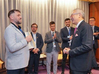 European parliamentary staffers visit Taiwan under values program