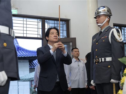 Kinmen defense in 1958 example of 'peace through strength': Lai