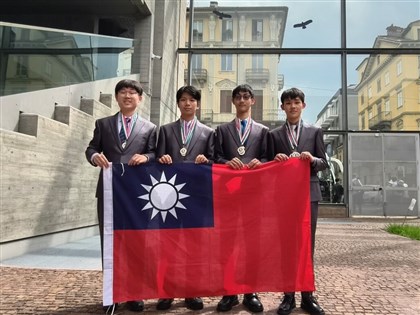Taiwan high schooler finishes 2nd at Int