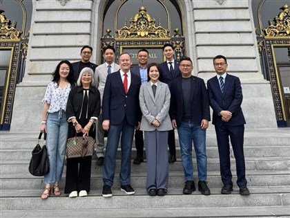 KMT lawmakers meet San Francisco officials on U.S. trip